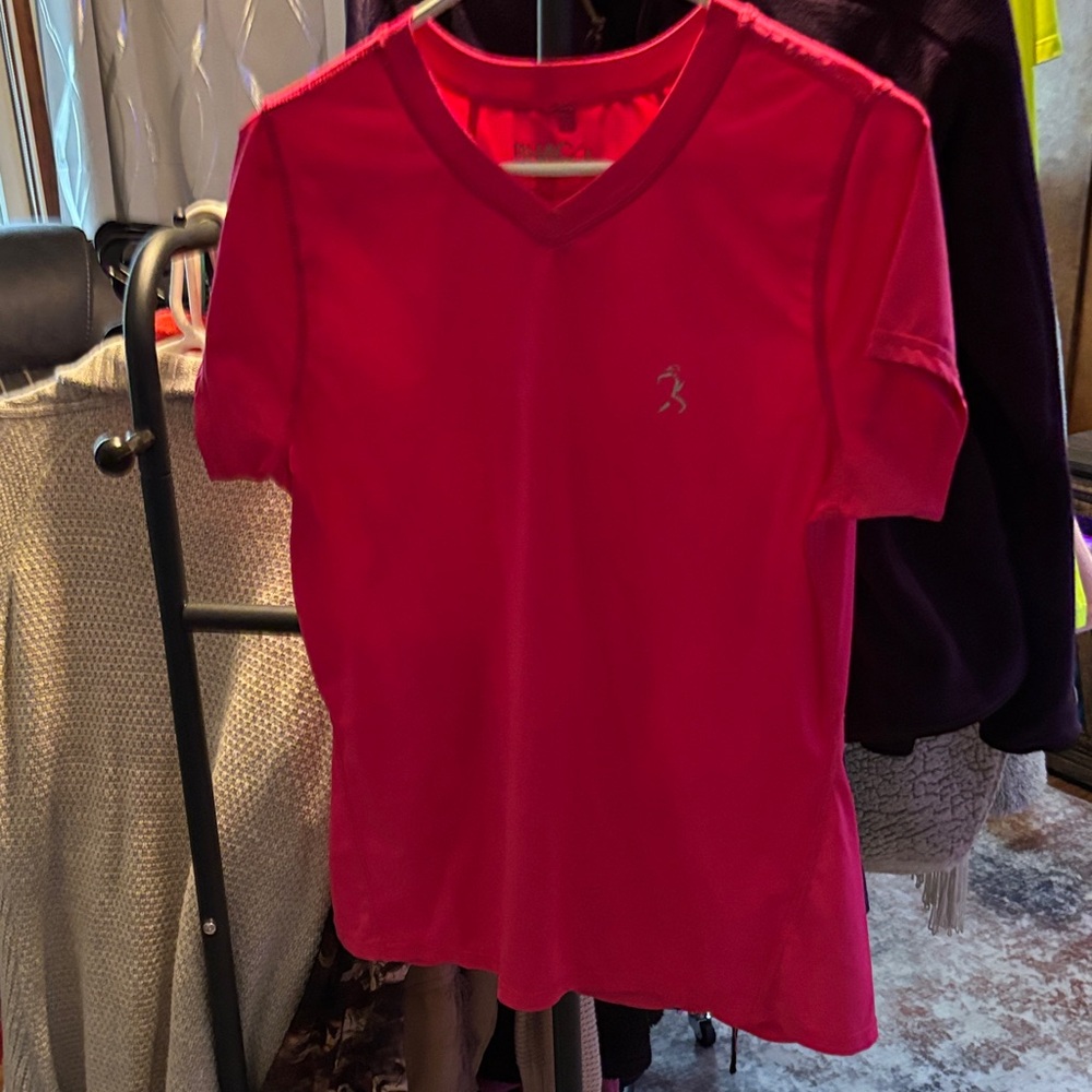 Red V-Neck T-Shirt